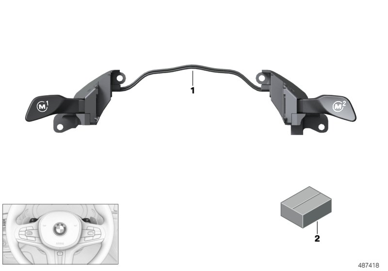 M multifunction button