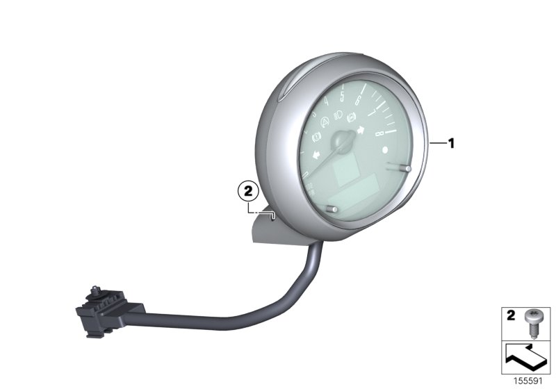 Single instruments, steering column