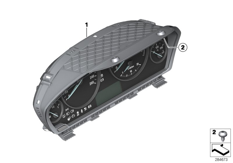 Instrument cluster - Sport Line