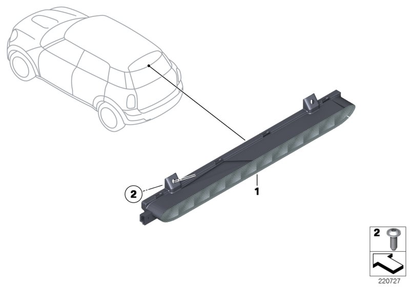 Third stoplamp