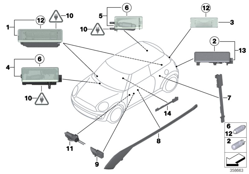 Various lamps