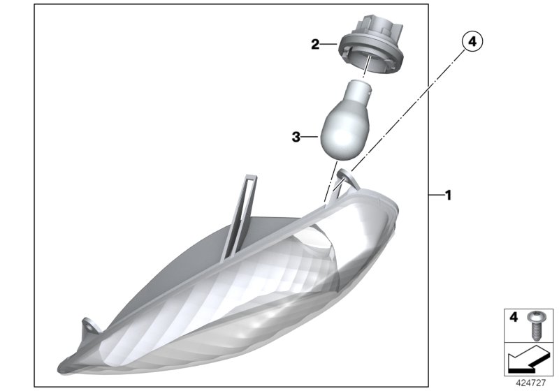 Front turn indicator