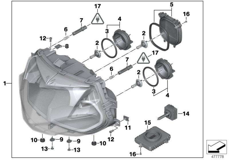 Xenon headlight