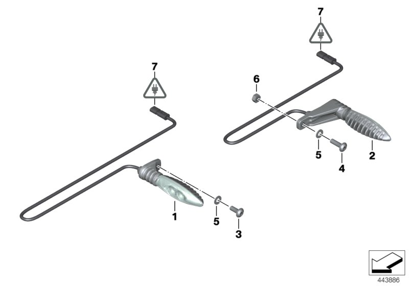 LED turn indicator