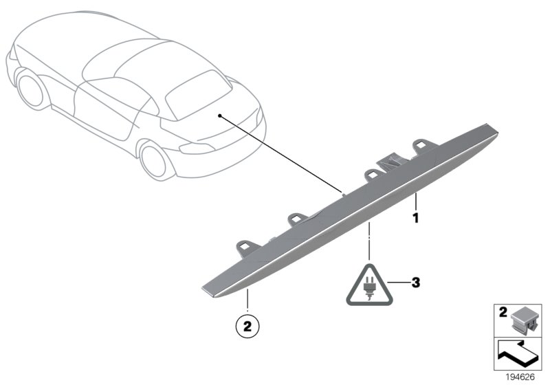 Third stoplamp