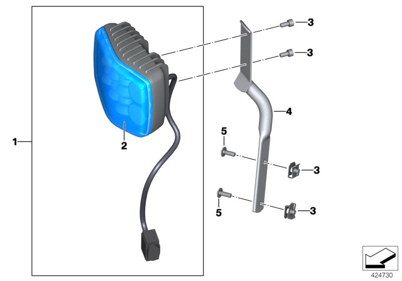 LED flash ID lamp