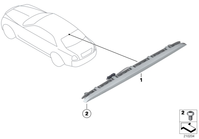 Third stoplamp
