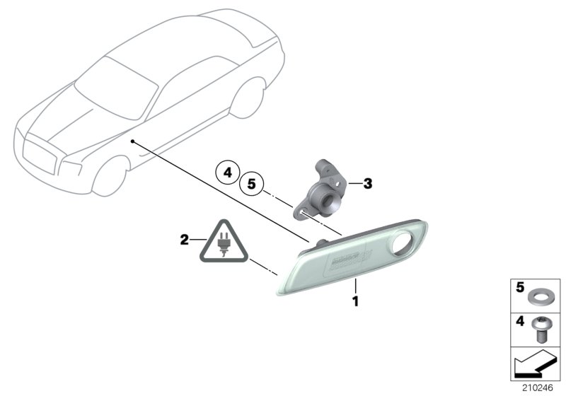 Side marker light
