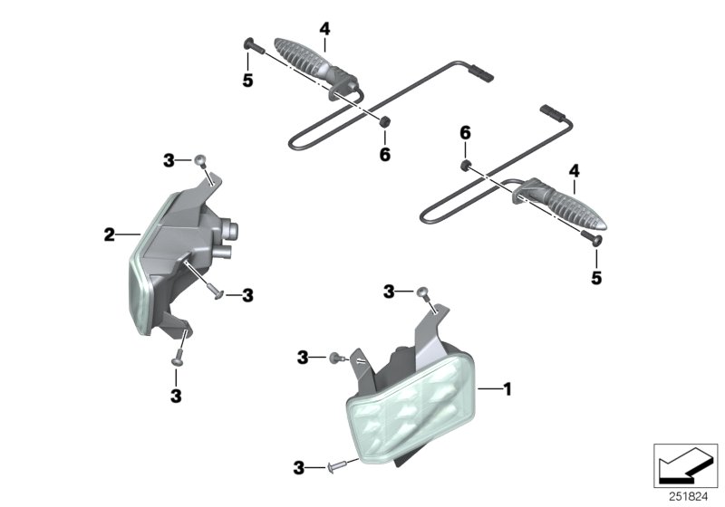LED turn indicator