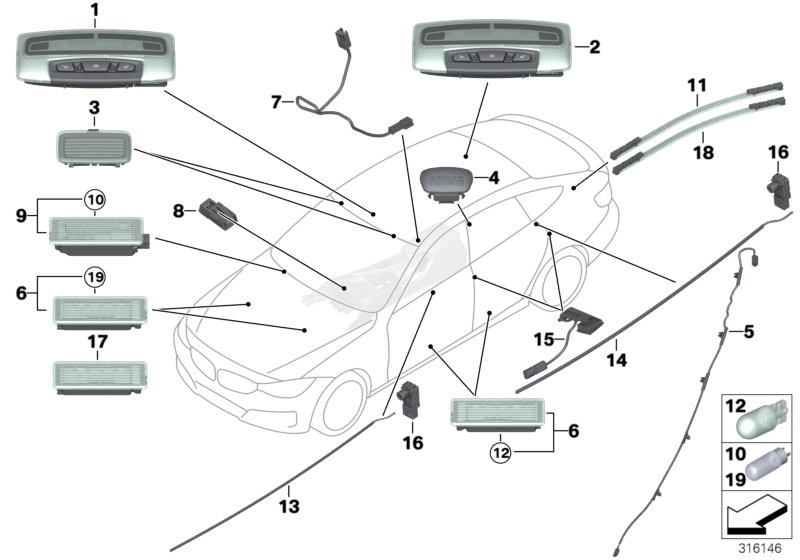 Various lamps