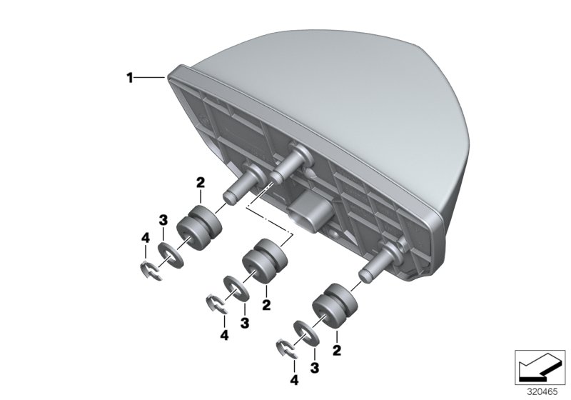 LED rear light ''Highline''