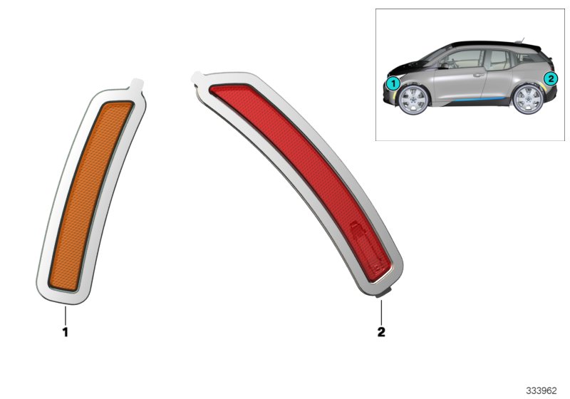 Side marker light / rear reflector