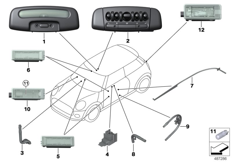 Various lamps