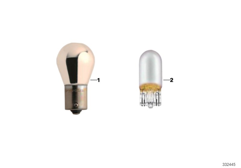 BMW chrome bulbs