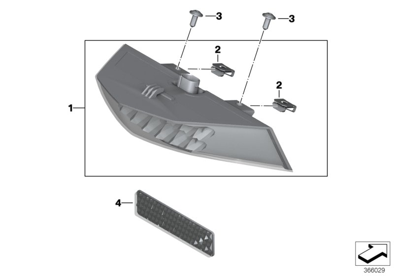 Rear light / rear reflector