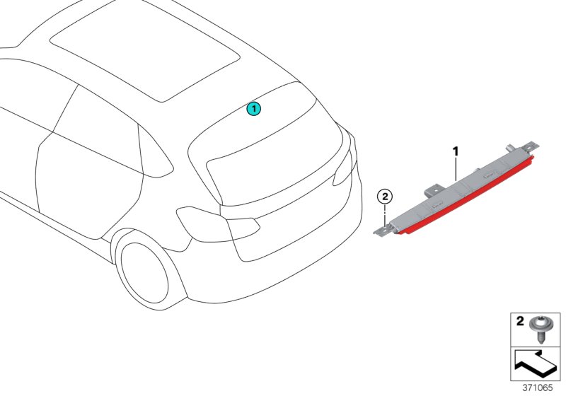 Third stoplamp