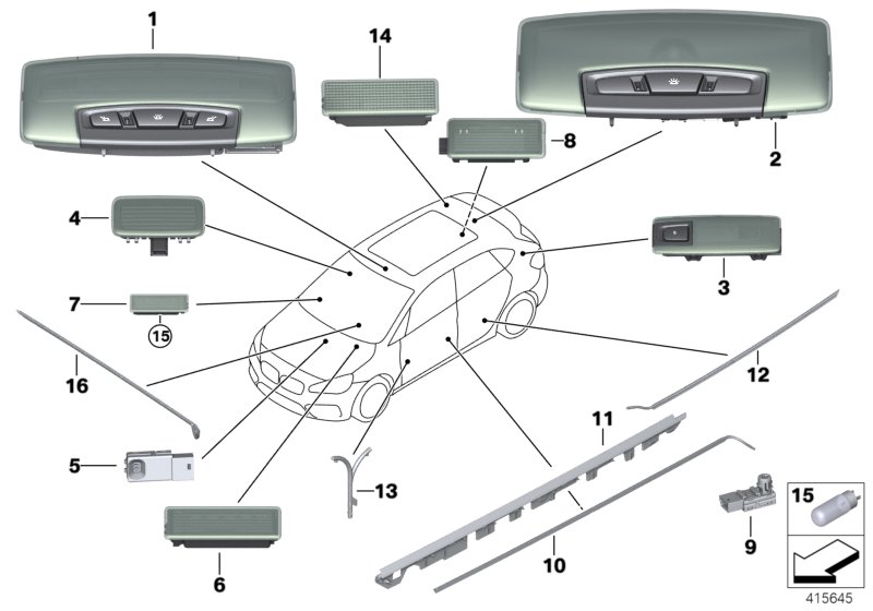Various lamps