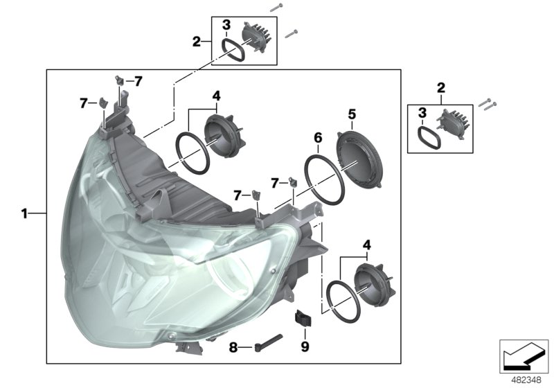 Xenon headlight