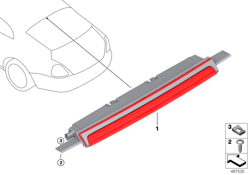 Third stoplamp