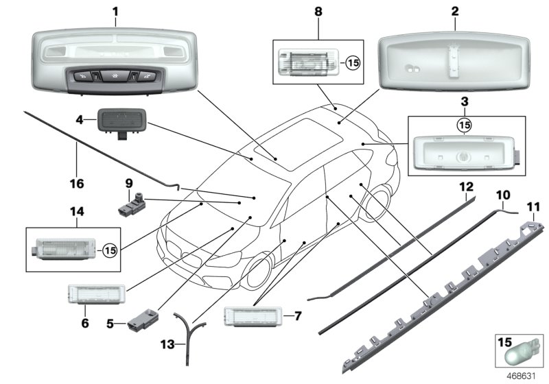 Various lamps
