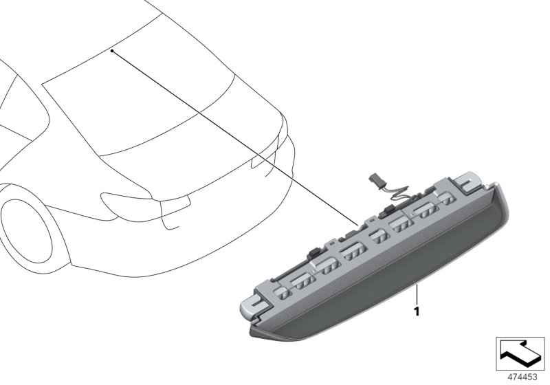 Third stoplamp