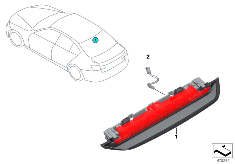 Third stoplamp