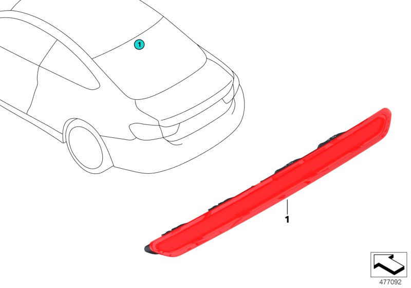 Third stoplamp
