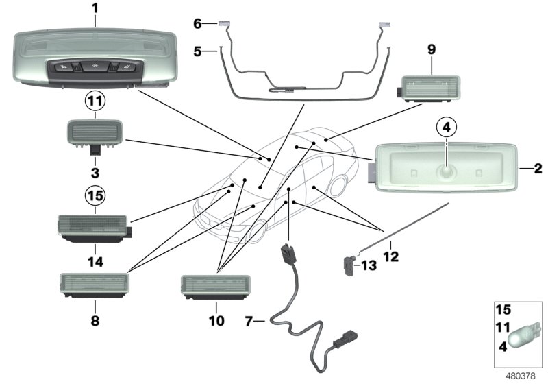 Various lamps
