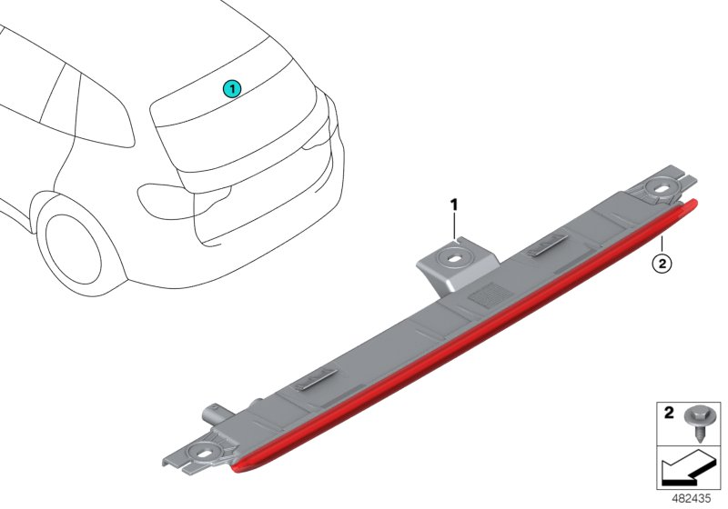 Third stoplamp