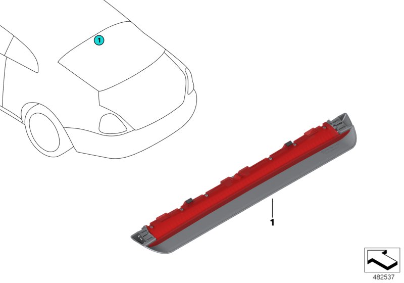 Third stoplamp