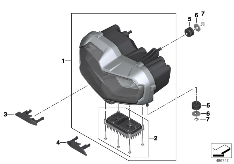 LED headlight - Generation II