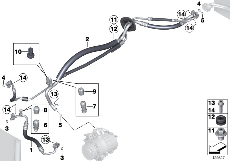 Coolant lines