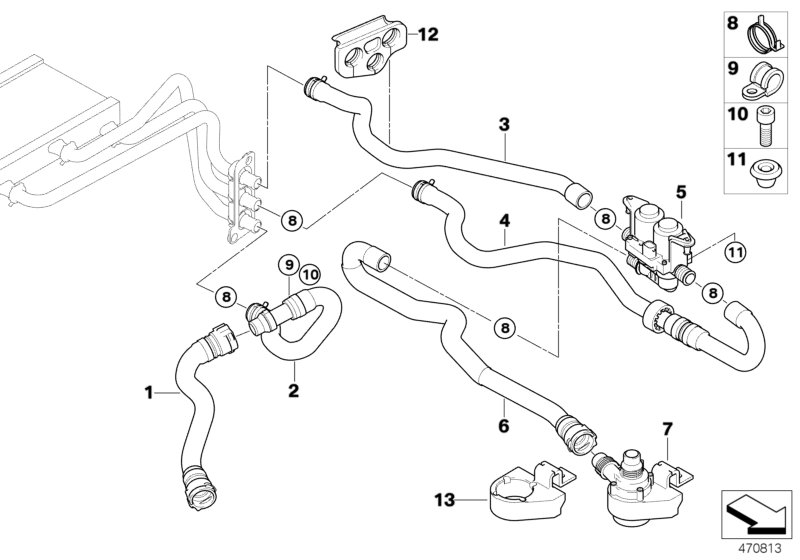 Water valve/Water hose IHKA High