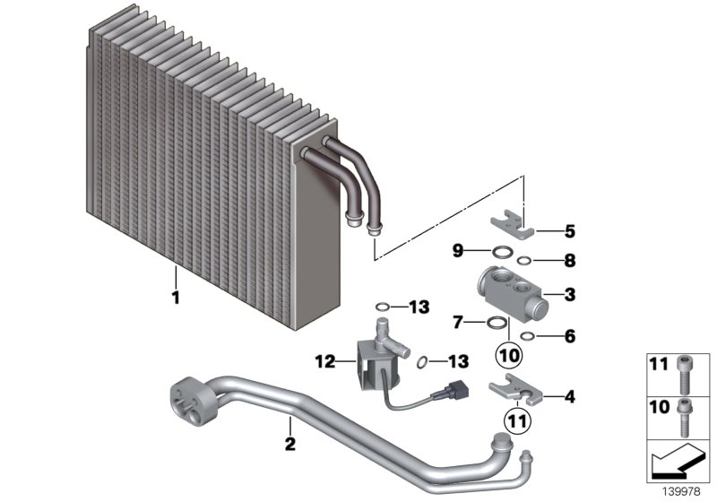 Evaporator / Expansion valve