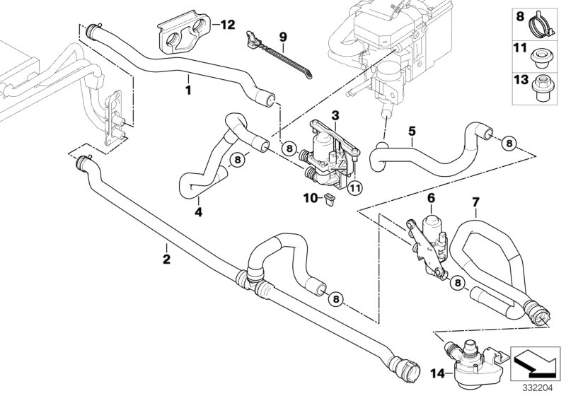 Independ.heating water valves IHKA Basis