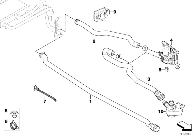 Water valve/Water hose IHKA Basis