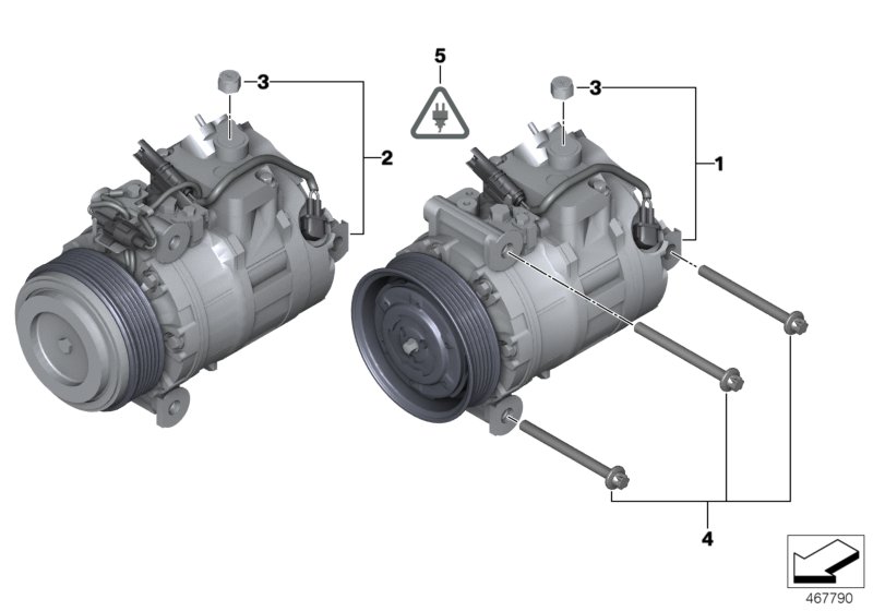 RP Air conditioning compressor