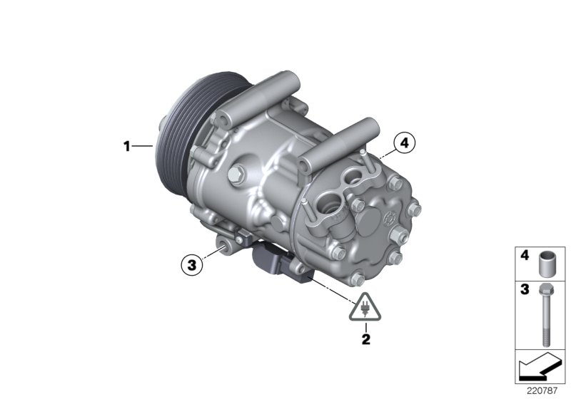 RP Air conditioning compressor