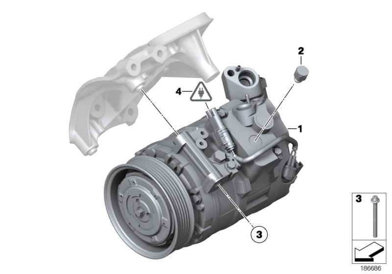 RP Air conditioning compressor