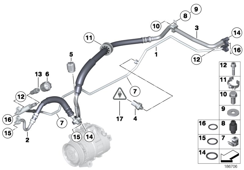 Coolant lines