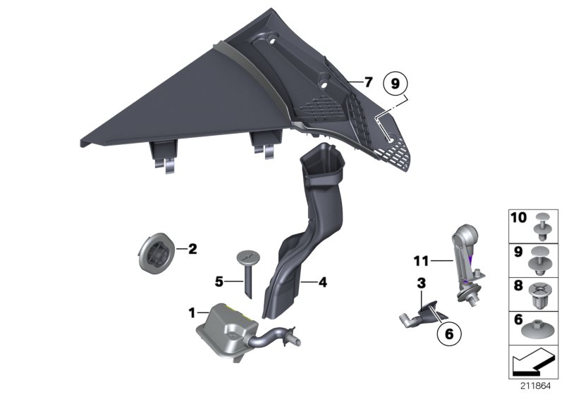 Various grommets / covers