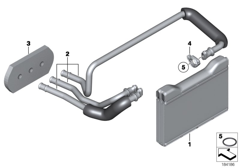 Heater radiator