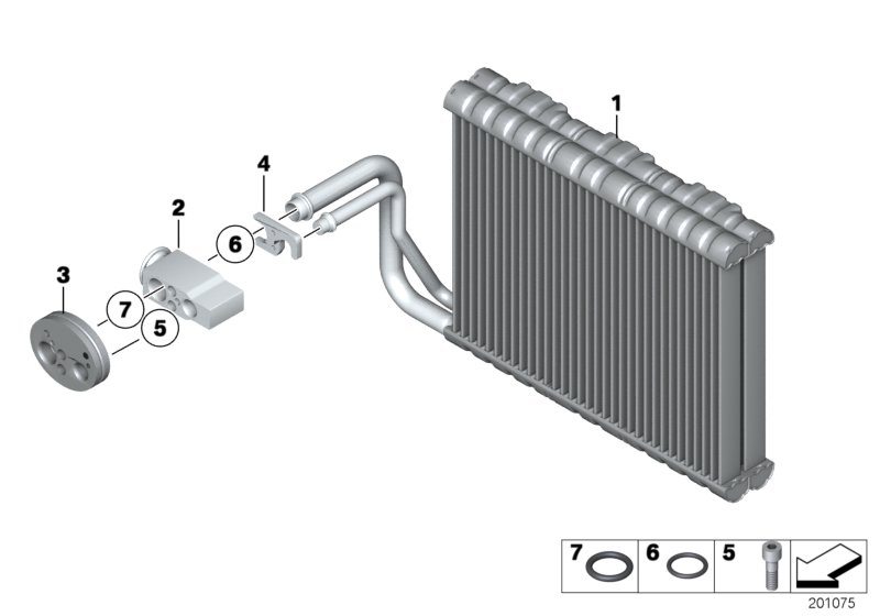 Evaporator / Expansion valve