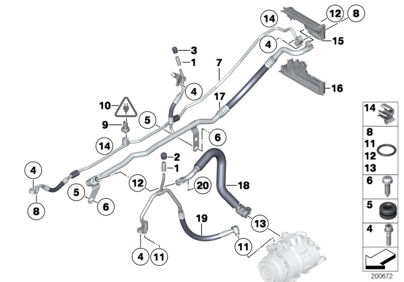 Coolant lines