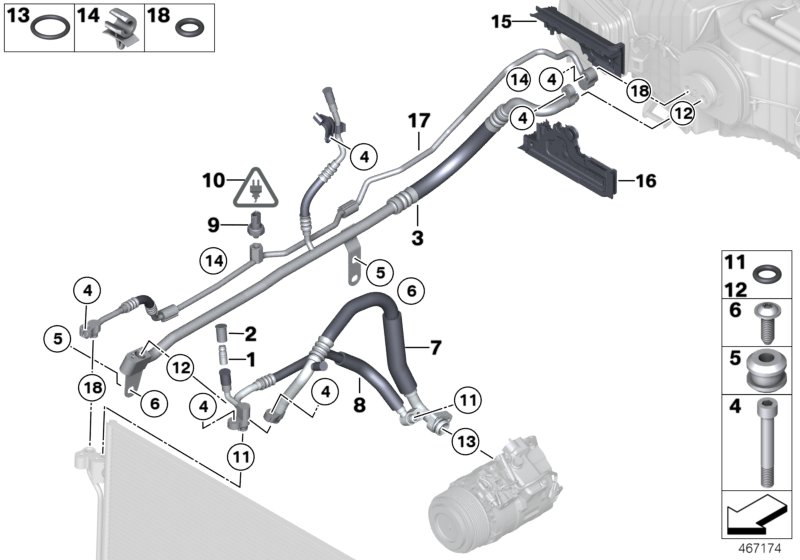 Coolant lines
