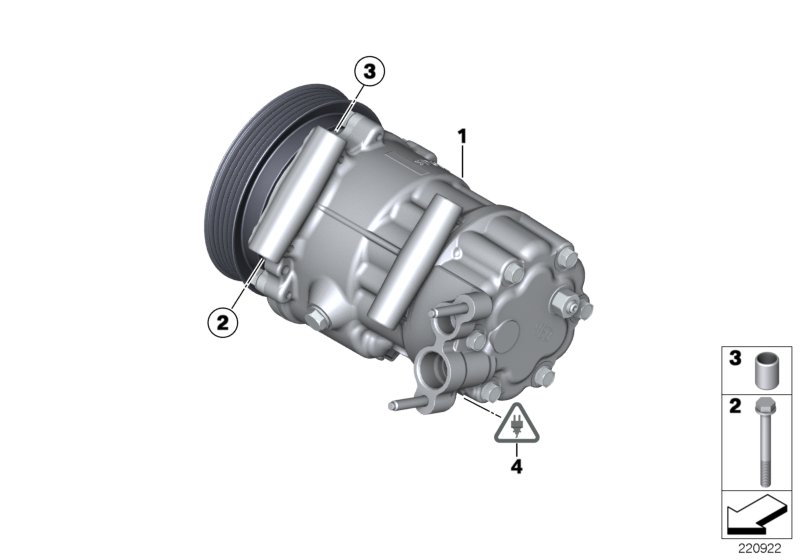 RP Air conditioning compressor