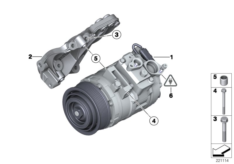 RP Air conditioning compressor
