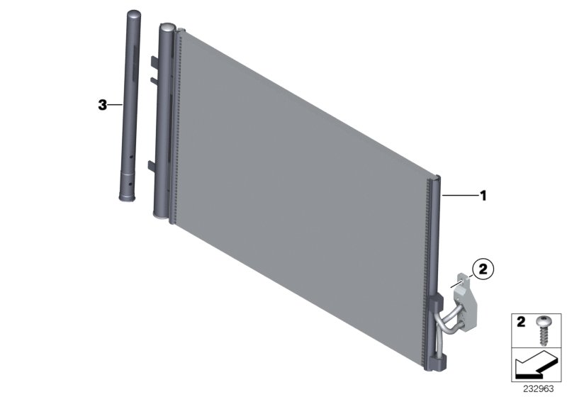 Condenser, air conditioning