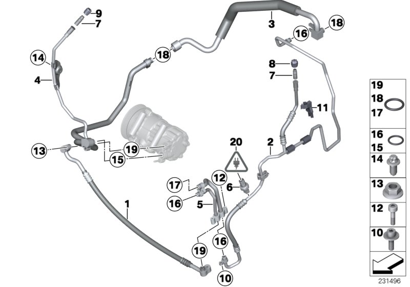 Coolant lines