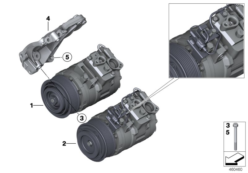 RP Air conditioning compressor